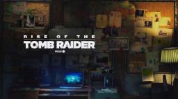 Rise of the Tomb Raider Title Screen